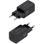 Aisens Cargador GaN 65W con 2x USB-C, Negro